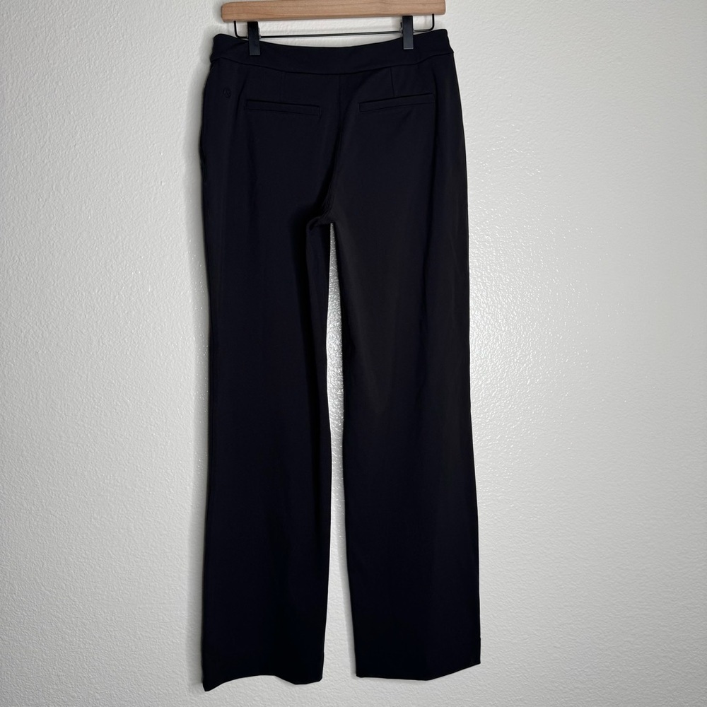 Lululemon Straight-Leg Mid-Rise Pant Full Length *Luxtreme Black size Medium - Picture 7 of 11